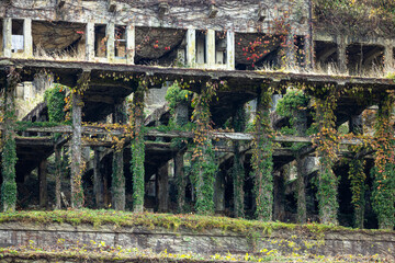 北沢浮遊選鉱場跡