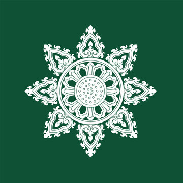 Khmer art drawing, Kbach Khmer 