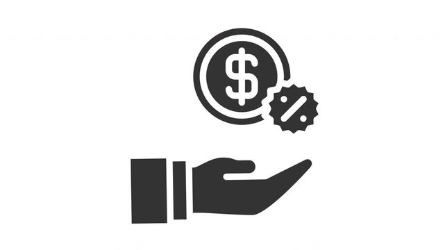 Animated commision icon