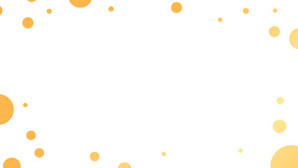 Gradient frame png gold round shape sticker, transparent background