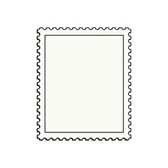 Vector set of blank vintage frames and postage stamp borders featuring old paper textures and ornamental patterns for decorative mail art label templates