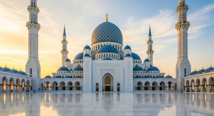 Awesome buildings of mosque in ramadan vibes Ramadan kareem eid mubarak islamic mosque XF