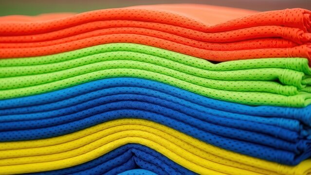 Colorful Athletic Socks in Bright Rainbow Array for Sport and Casual Wear