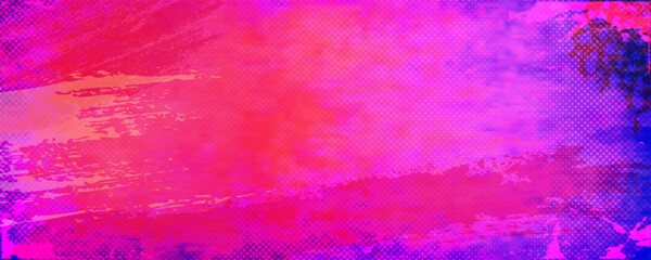 Grungy scratchy halftone pink and blue texture background
