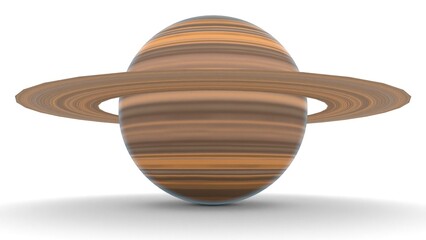 rotation of the planet saturn © Masihullah