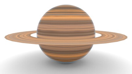 rotation of the planet saturn © Masihullah
