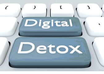 Digital Detox concept