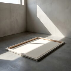 blank canvas in sunlit artist studio_3