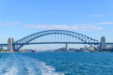 Obraz premium オーストラリアのシドニーで眺める街並みの風景A beautiful view of the cityscape in Sydney, Australia