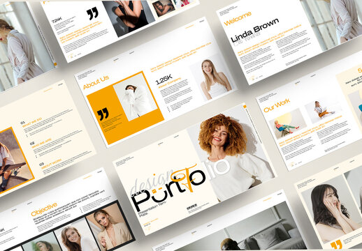 Design Portfolio Presentation Template
