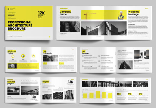 Professional Architecture Brochure Design