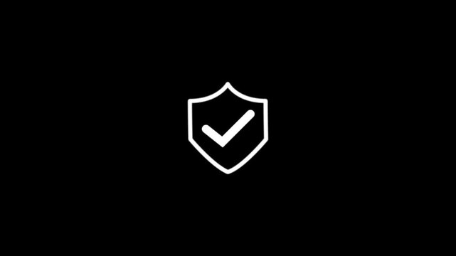 Safety quality management concept. identity proofing for security protection system, Certified guarantee approval or Secure access system.