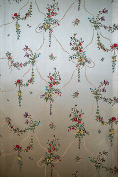 grunge background with flowers
