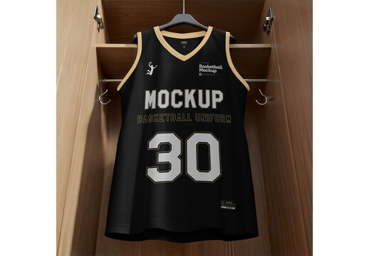 Basketball Jersey Mockup