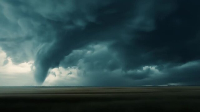 natural disaster scene tornado background