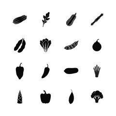 fruits and vegetables icons