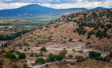 Fototapeta premium Chulcek: Aerial Views of Ephesus' Hidden Gem