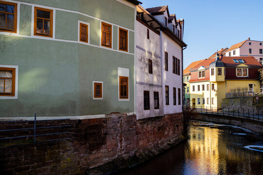 historic city stadtroda in thuringia germany