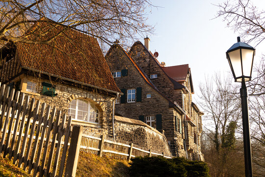 historic city stadtroda in thuringia germany