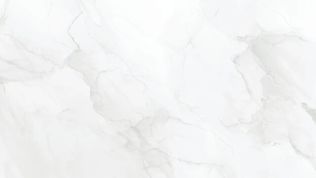 White marble texture with gray veins pattern