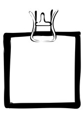 Obraz premium Klemmbrett 