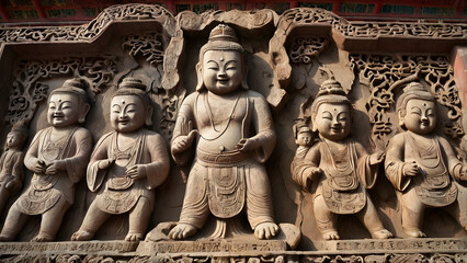 Dazu Rock Carvings at chongchong china