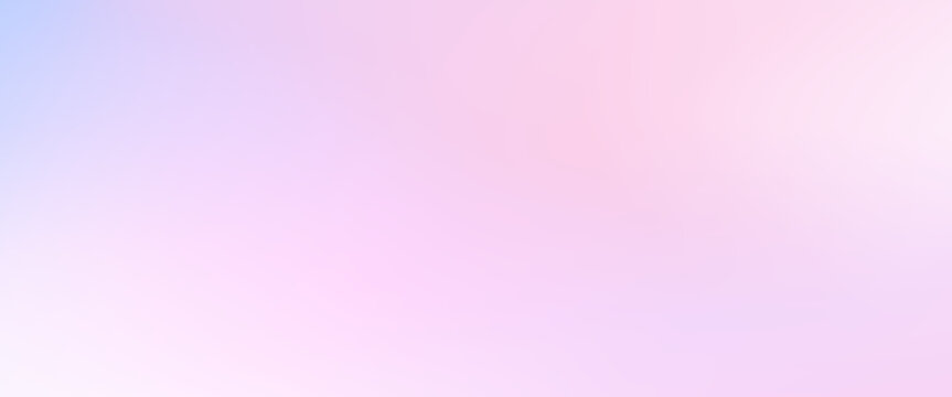 Soft pink gradient background with pastel rose and blue hues creates an elegant abstract backdrop perfect for spring designs and aesthetic projects. Vector illustration