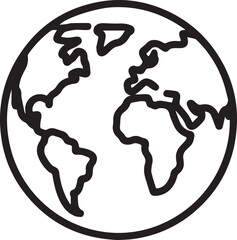 world map icon © ABDLUL