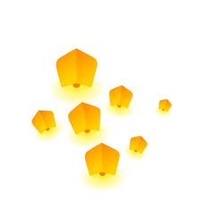 Flying latern festival © Hashslingingslasher