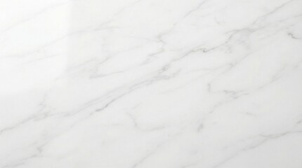 Fototapeta premium Clean white marble texture with soft natural veining,minimalist stone surface for interior design,product background,wallpaper or architecture render