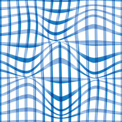  abstract blue colour gradient seamless chaqe plade wave distorted pattern can be used as background ,textile fabric etc
