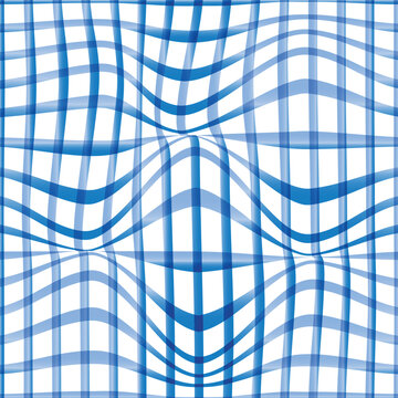  abstract blue colour gradient seamless chaqe plade wave distorted pattern can be used as background ,textile fabric etc
