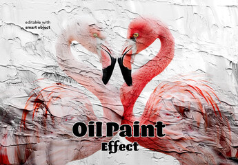 Oil Paint Photo Effect