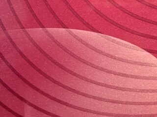 Abstract Pink Geometric Background - Creative Macro of Layered Curved Lines and Translucent Circles with Sparkling Shimmer Texture