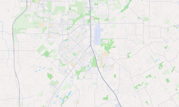 Burleson Texas map