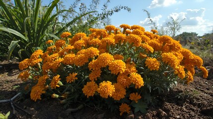 yellow flowers in the forest