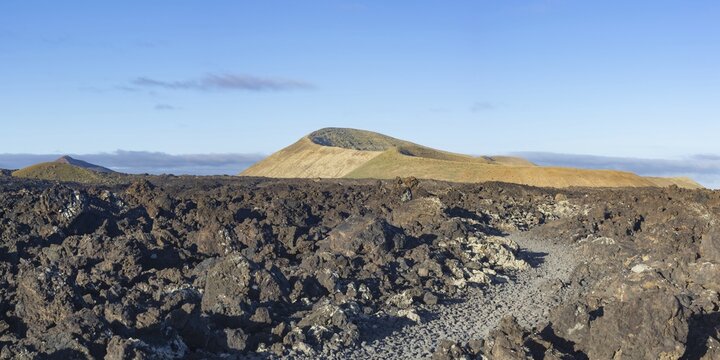 Caldera Blanca, Lanzarote, Canary Islands, Spain