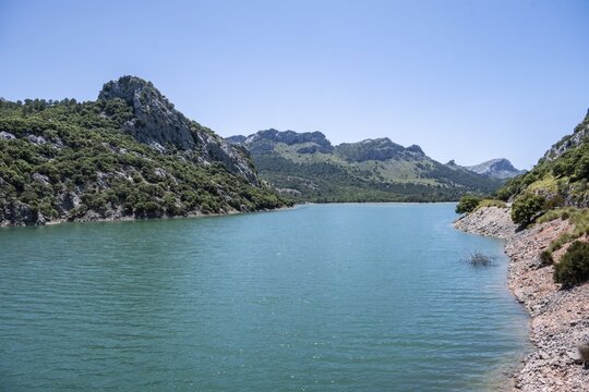Embassament des Gorg Blau, reservoir, Majorca, Balearic Islands, Spain