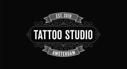 Tattoo Studio Logo Design Amsterdam.