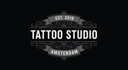 Tattoo Studio Logo Design Amsterdam.