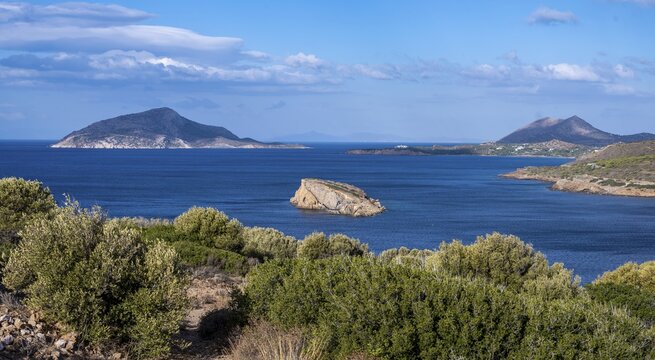 Coast, Cape Sounion, Attica, Greece