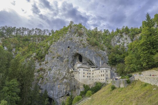 Medieval cave castle, Predjama, Postojna municipality, Slovenia