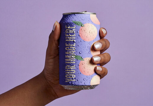 Soda Can Mockup