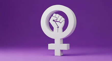 Fototapeta premium Empowering women through strength and resilience in modern society