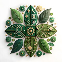 Seamless floral pattern with flowers background