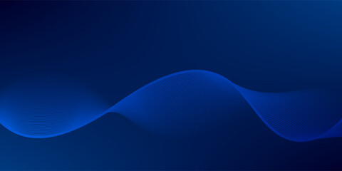 abstract wavy lines background. Premium background design with diagonal dark blue line pattern. abstract dark blue background.