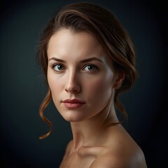 Cinematic Portrait of a Confident Woman