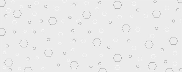 Simple geometric hexagon background. vector illustration