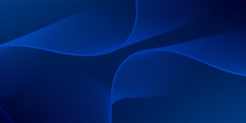 abstract wavy lines background. Premium background design with diagonal dark blue line pattern. abstract dark blue background.