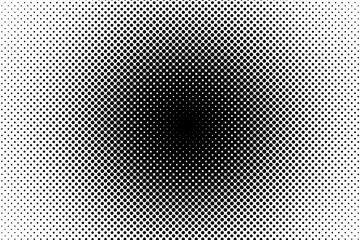 Halftone circle design and Abstract effect Halftone dot pattern background. Basic halftone dots effect in black and white color. effect. Dot black white.
